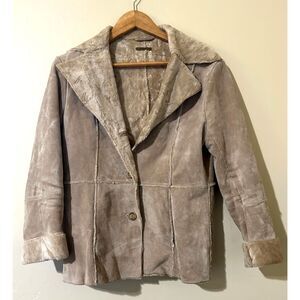 GUESS Women’s Genuine Leather Jacket Size Medium